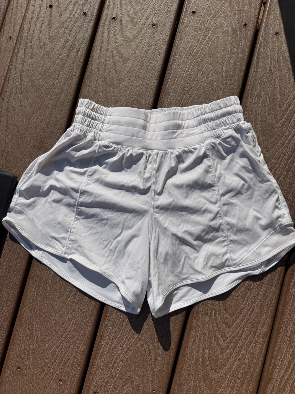 Lululemon White Shorts - Size 4